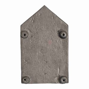 PLACA RECTANGULAR FIERRO FUNDIDO